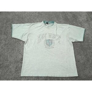 Vintage Key West Florida T Shirt Mens One Size LA Flame Made in USA